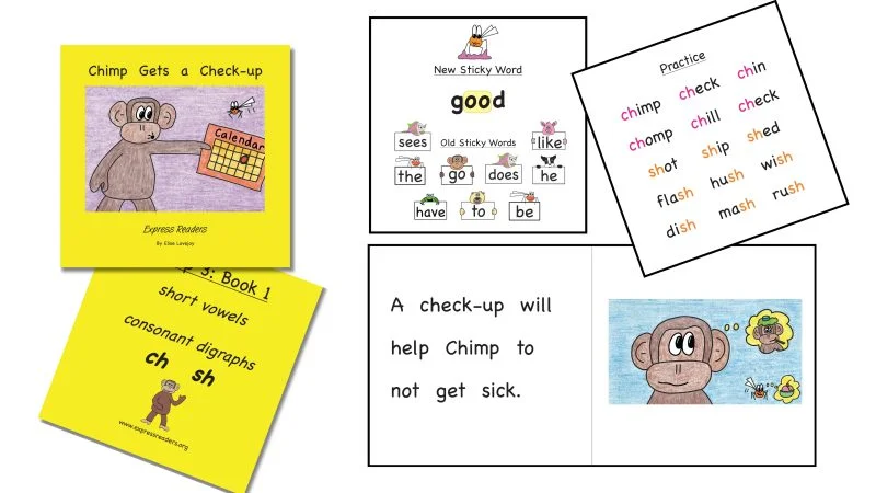 Decodable Book Set, <br> Step 3 – 6 Books