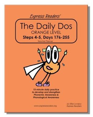Daily Dos Phonemic Awareness, Steps 4-5 (Orange Level)
