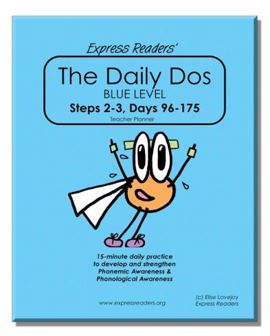 Daily Dos Phonemic Awareness, Steps 2-3 (Blue Level)
