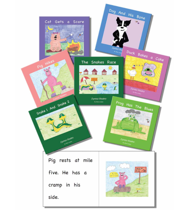 Decodable Book Set, Step 4 (7 Books) - Express Readers