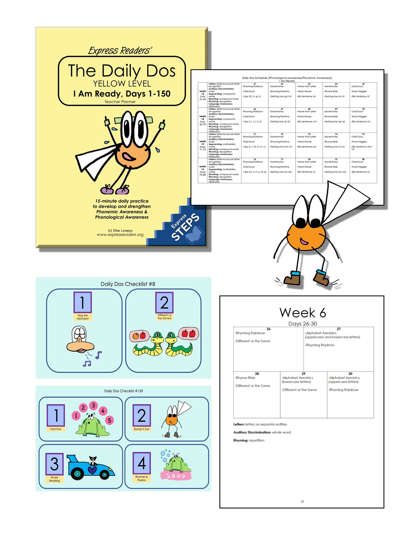 Daily Dos Phonemic Awareness, I Am Ready
