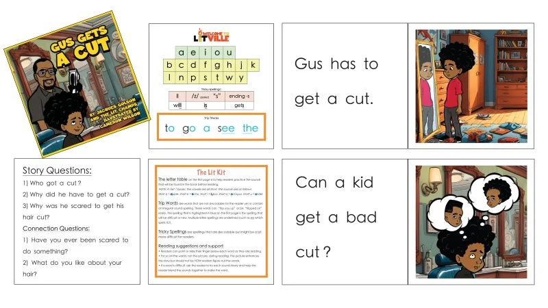 The Lit Champs Decodable Books, Set 1