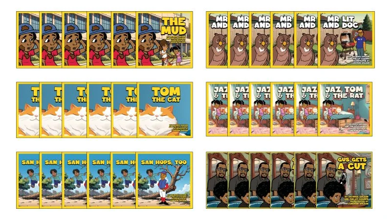 The Lit Champs Decodable Books, Set 1, Class Set
