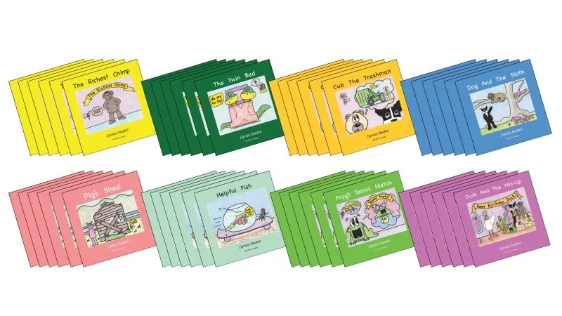 Decodable Book Class Set, 2nd Grade – 300 Books