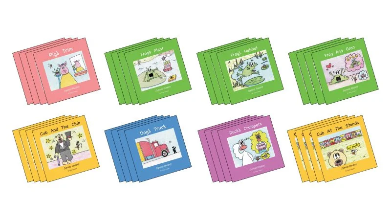 Decodable Book Class Set, 95% Group Intervention – 364 Books