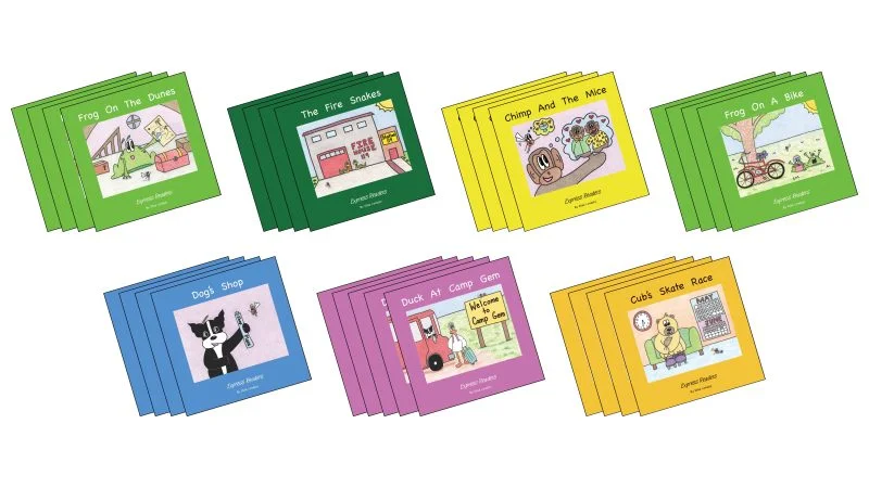 Decodable Book Class Set, 95% Group Intervention – 364 Books