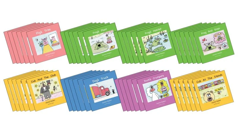 Decodable Book Class Set, Kindergarten – 414 Books