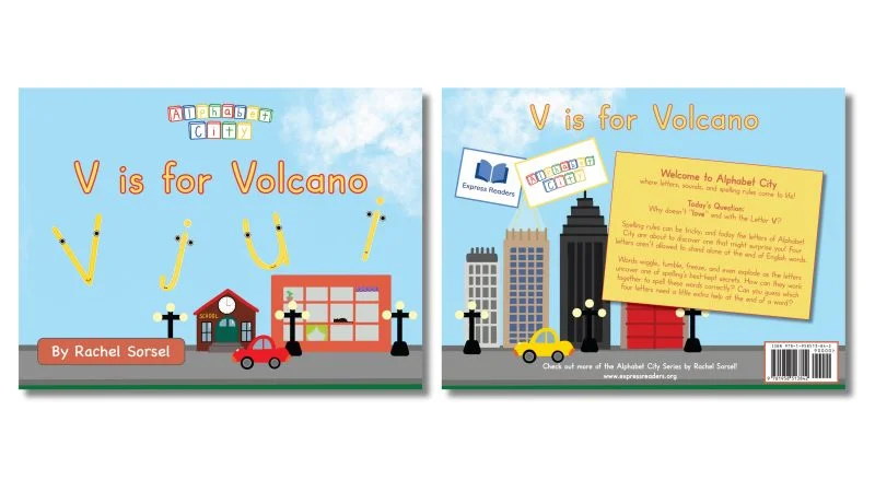 V is For Volcano