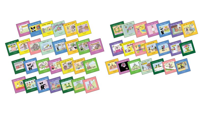 Decodable Book Class Library, 2nd Grade – 50 Books