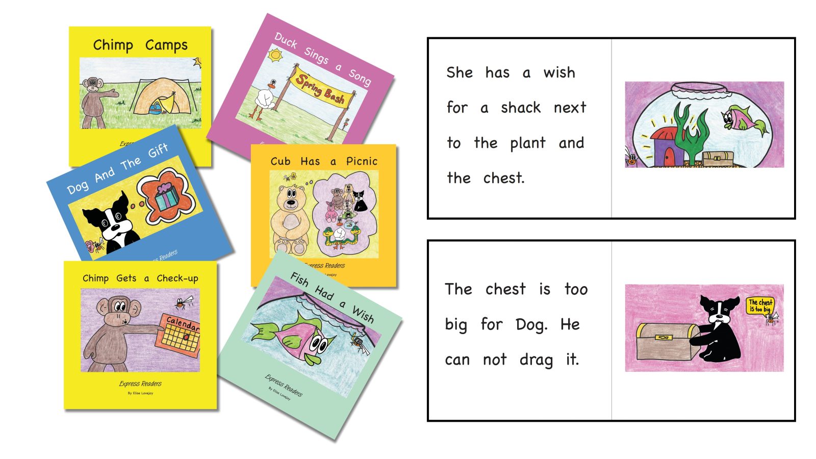 Decodable Book Set, Step 3 - Express Readers