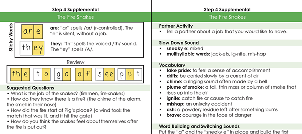 Step 4 Supplemental Quick Key