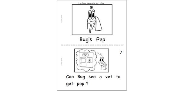 Bugs Pep book cover