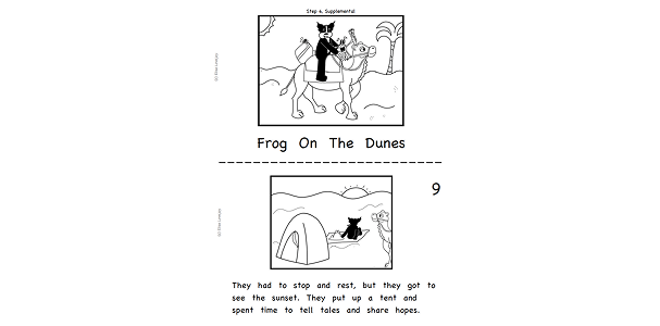 Frog on the Dunes