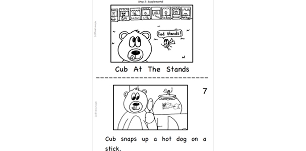 Cub at the Stands