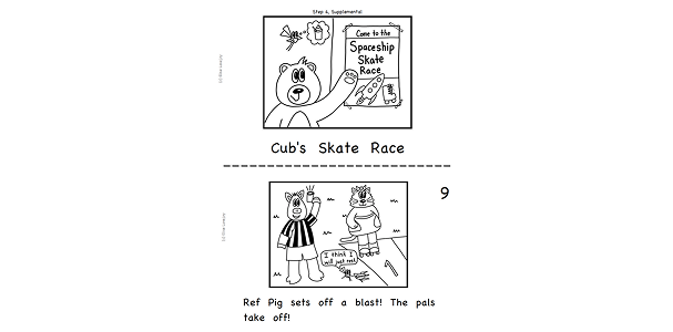 Cubs Skate Race